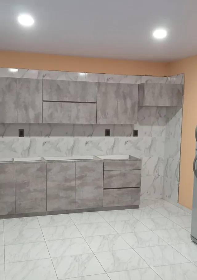 Cocina a medida en melamina